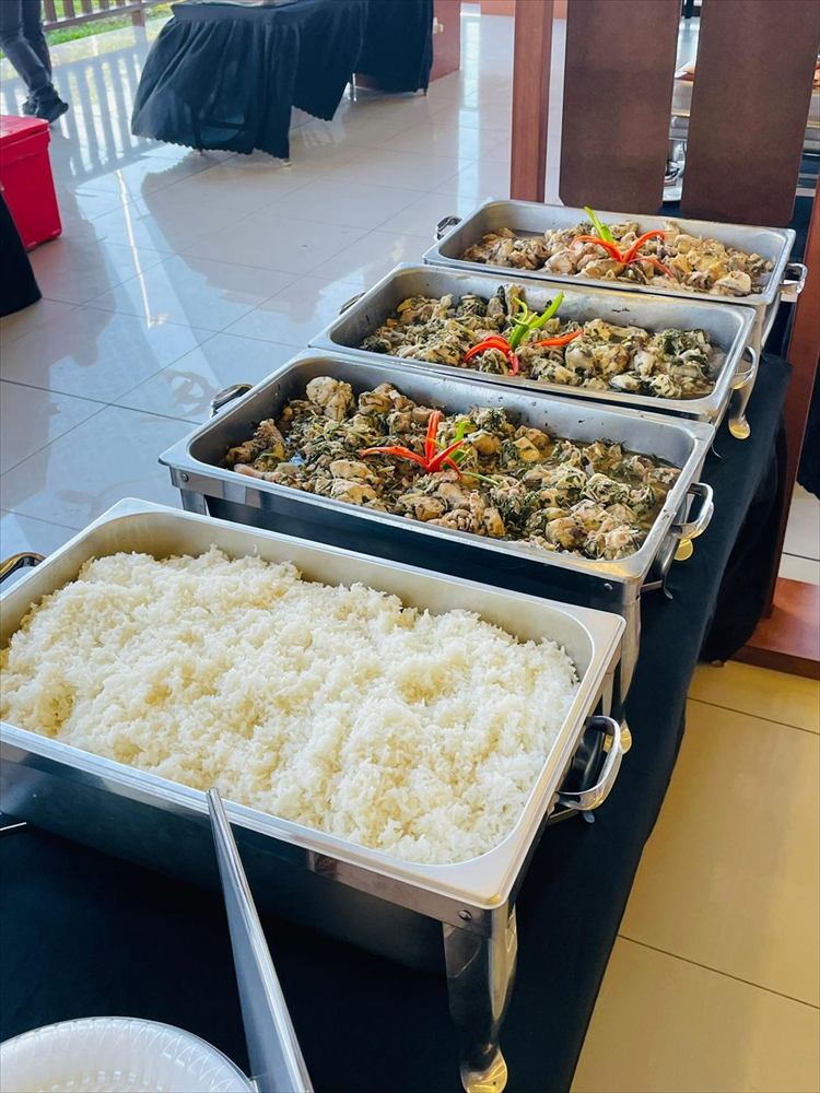 Dome set and buffet catering